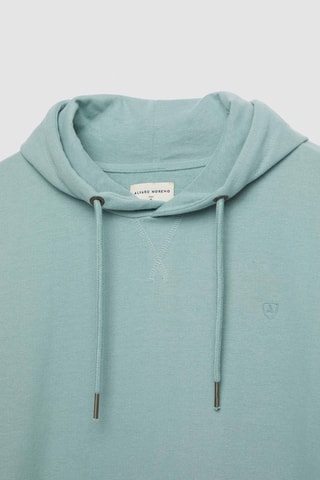 Sweat à capuche - Turquoise