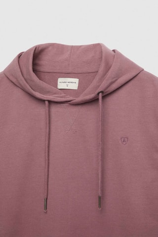 Sweat à capuche - Rose foncé