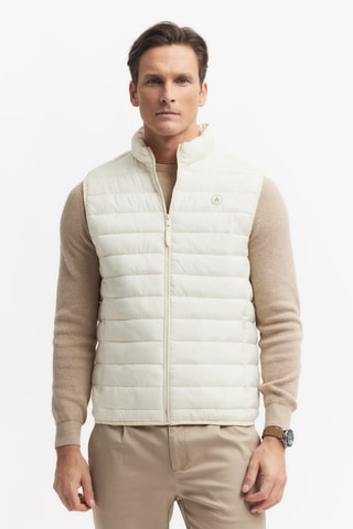 Doudoune sans manches - Blanc