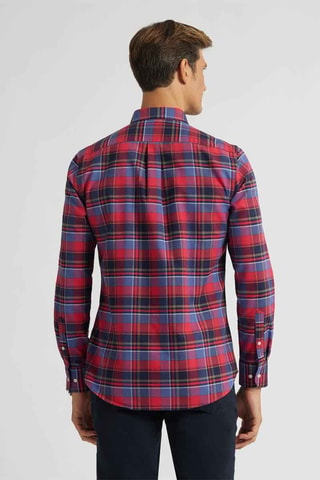 Chemise regular - Rouge