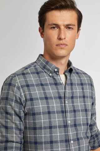 Chemise regular - Gris