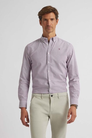 Chemise regular - Rouge