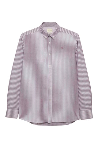 Chemise regular - Rouge