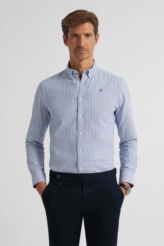 Chemise regular - Bleu marine