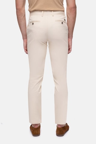 Pantalon slim - Écru