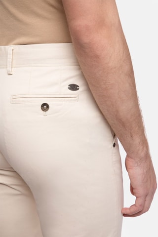 Pantalon slim - Écru