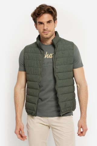 Doudoune sans manches - Vert