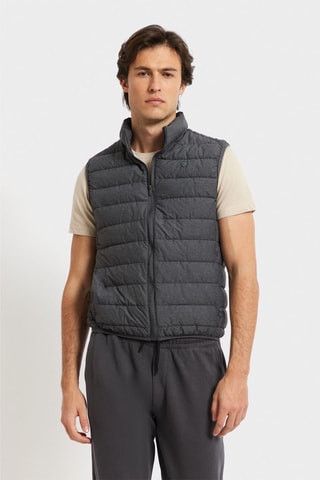 Doudoune sans manches - Gris