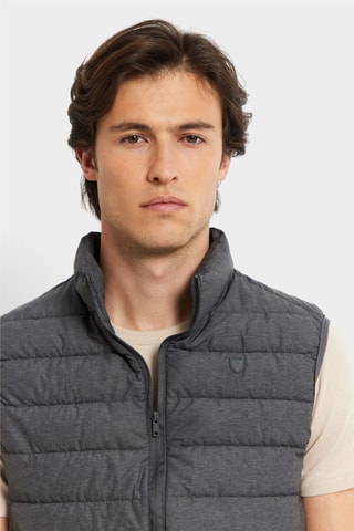 Doudoune sans manches - Gris