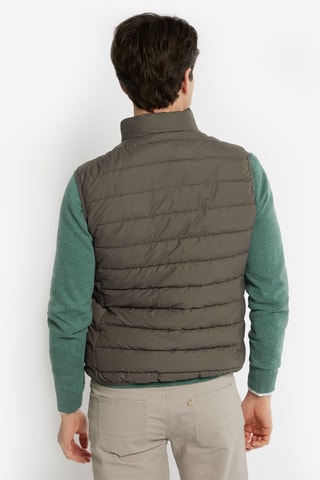 Doudoune sans manches - Taupe