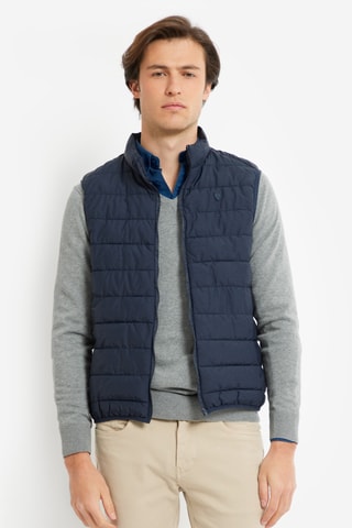 Doudoune sans manches - Bleu marine