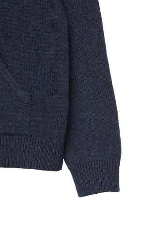 Sweat à capuche - Bleu