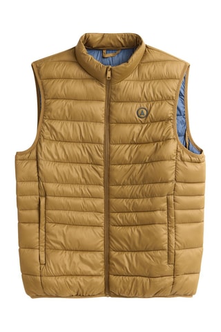 Doudoune sans manches - Beige