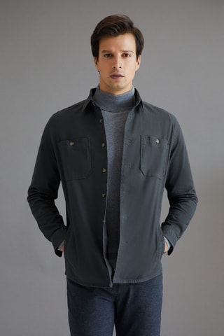 Surchemise regular - Gris