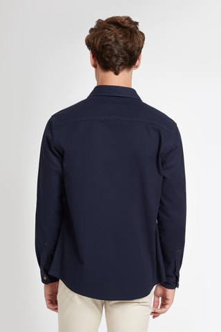 Surchemise regular - Bleu marine