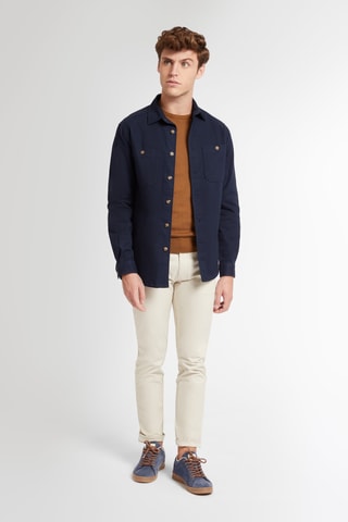 Surchemise regular - Bleu marine
