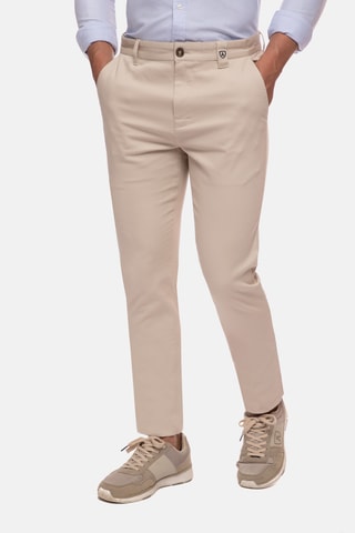 Pantalon slim - Beige