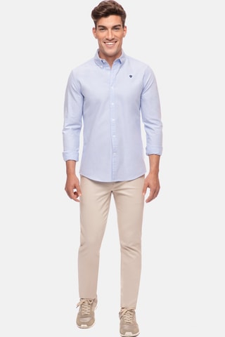 Pantalon slim - Beige