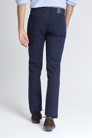 Pantalon slim - Bleu marine