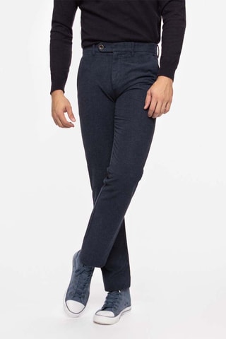 Pantalon slim - Bleu