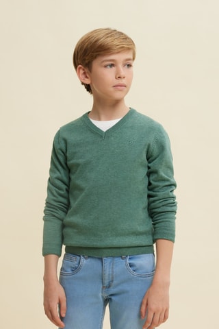 Pull - Vert foncé