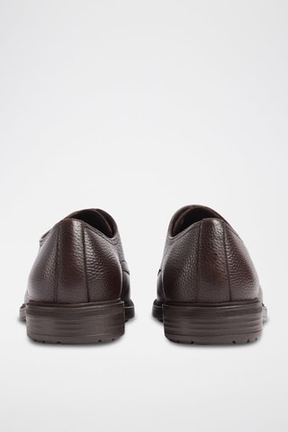 Derbys en cuir - Marron