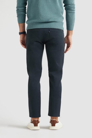 Pantalon slim - Bleu marine