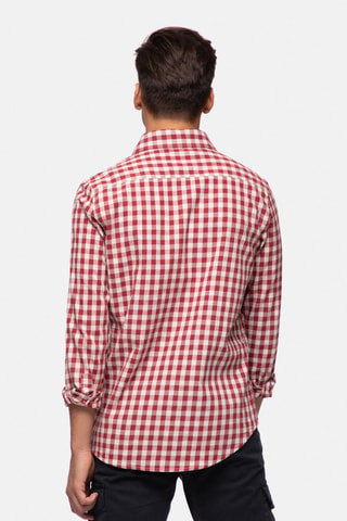 Chemise regular - Rouge
