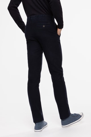Pantalon slim - Bleu marine