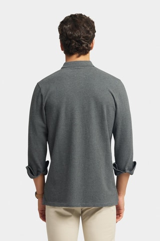 Polo regular - Gris
