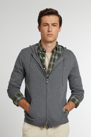 Sweat à capuche - Gris