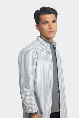 Chemise regular - Gris