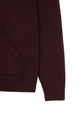 Sweat à capuche - Rouge