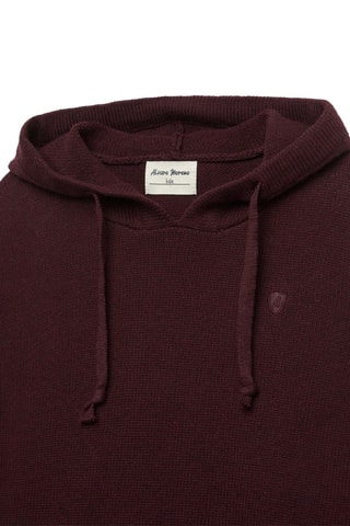Sweat à capuche - Rouge