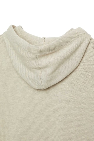 Sweat à capuche - Écru
