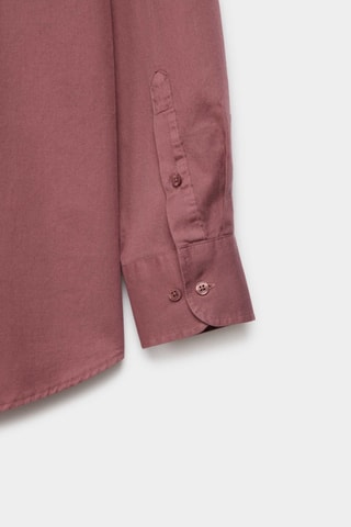 Chemise en coton biologique - Rose foncé