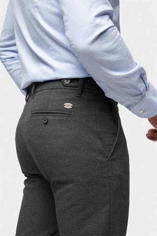 Pantalon slim - Gris