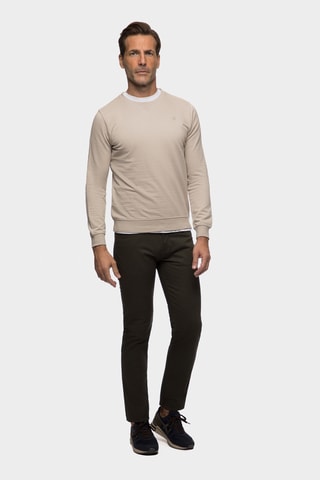 Pantalon slim - Vert