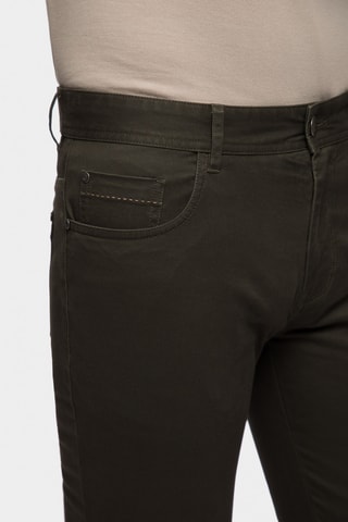 Pantalon slim - Vert