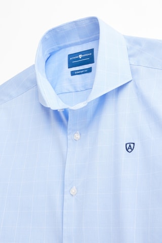 Chemise slim - Bleu