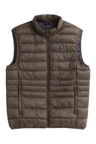 Doudoune sans manches - Marron