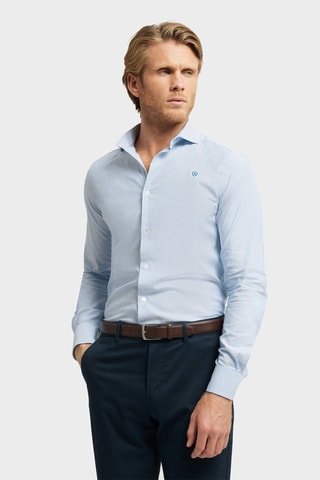 Chemise slim - Bleu