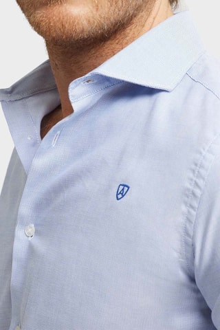 Chemise slim - Bleu