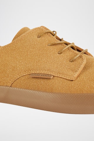 Baskets en nubuck - Marron