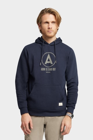 Sweat à capuche - Bleu marine