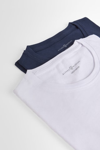2 t-shirts - Bleu marine