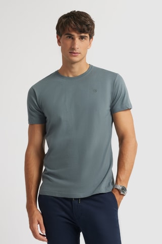 T-shirt regular - Bleu