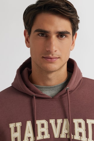Sweat à capuche - Rose foncé