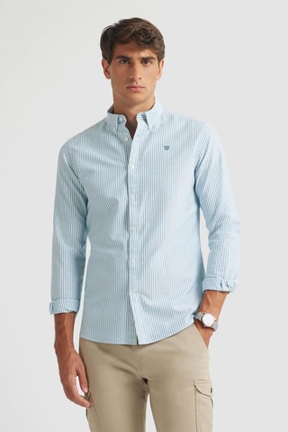 Chemise regular - Bleu