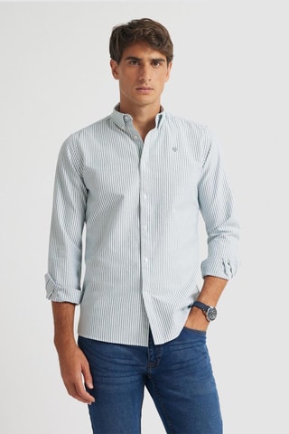 Chemise regular - Vert